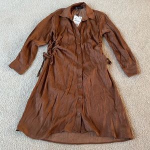 Zara cut out mini dress